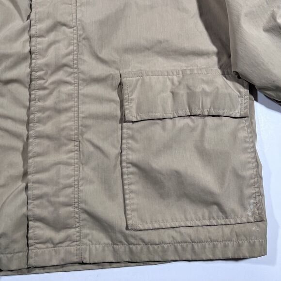 Vintage Orvis Gore-Tex Hooded Field Parka Storm Coat Rain Jacket Men's Large - Picture 7 of 13